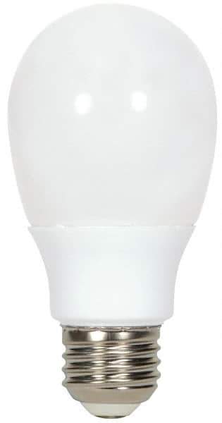 Value Collection - 9 Watt Fluorescent Residential/Office Medium Screw Lamp - 2,700°K Color Temp, 450 Lumens, A19, 6,000 hr Avg Life - All Tool & Supply