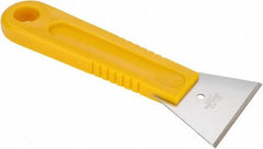 Olfa - Stainless Steel 1-Edge Scraper - 1-1/4" Blade Width x 2-21/64" Blade Length, 6-5/16" Long Handle - All Tool & Supply