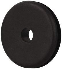 Made in USA - 7/8" OD, 3/16" Thick Military Specification Grommet - Buna-N Rubber, 5/8" Slot Diam x 1/16" Slot Width - All Tool & Supply