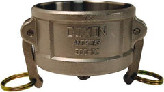 Dixon Valve & Coupling - 3" Stainless Steel Cam & Groove Suction & Discharge Hose Dust Cap For Use with Adapters - Part DC, 125 Max psi - All Tool & Supply