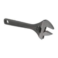 Paramount - 15/16" Jaw Capacity, 6" Standard Adjustable Wrench - Chrome Vanadium Steel, Black Finish - All Tool & Supply