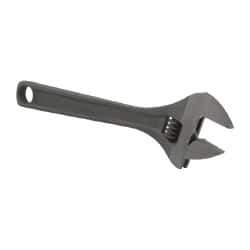 Paramount - 1-5/16" Jaw Capacity, 10" Standard Adjustable Wrench - Chrome Vanadium Steel, Black Finish - All Tool & Supply