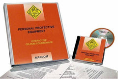 Marcom - Personal Protective Equipment, Multimedia Training Kit - 45 min Run Time CD-ROM, English & Spanish - All Tool & Supply