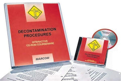 Marcom - Decontamination Procedures, Multimedia Training Kit - 45 min Run Time CD-ROM, English & Spanish - All Tool & Supply