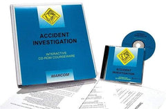 Marcom - Accident Investigation, Multimedia Training Kit - CD-ROM, English - All Tool & Supply