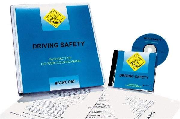 Marcom - Driving Safety, Multimedia Training Kit - 45 min Run Time CD-ROM, English & Spanish - All Tool & Supply