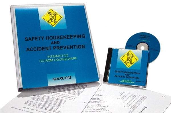 Marcom - Safety Housekeeping and Accident Prevention, Multimedia Training Kit - CD-ROM, English - All Tool & Supply