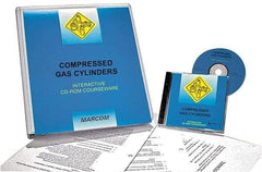 Marcom - Handling Compressed Gas Cylinders in the Laboratory, Multimedia Training Kit - 45 min Run Time CD-ROM, English & Spanish - All Tool & Supply