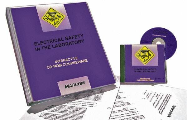 Marcom - Electrical Safety in the Laboratory, Multimedia Training Kit - 45 min Run Time CD-ROM, English & Spanish - All Tool & Supply