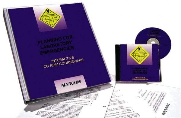 Marcom - Planning for Laboratory Emergencies, Multimedia Training Kit - 45 min Run Time CD-ROM, English & Spanish - All Tool & Supply