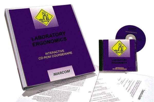 Marcom - Laboratory Ergonomics, Multimedia Training Kit - CD-ROM, English - All Tool & Supply