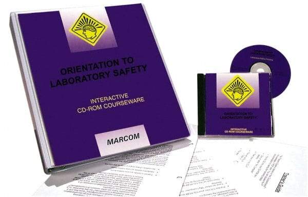 Marcom - Orientation to Laboratory Safety, Multimedia Training Kit - 45 min Run Time CD-ROM, English & Spanish - All Tool & Supply