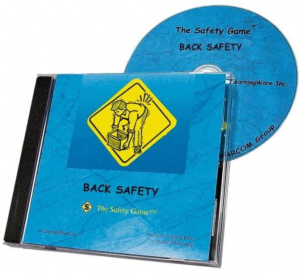 Marcom - Back Safety, Multimedia Training Kit - Computer Game, English - All Tool & Supply