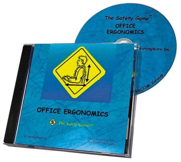 Marcom - Office Ergonomics, Multimedia Training Kit - Computer Game, English - All Tool & Supply