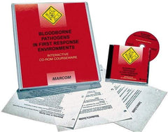 Marcom - Bloodborne Pathogens in First Response Environments, Multimedia Training Kit - 45 min Run Time CD-ROM, English & Spanish - All Tool & Supply