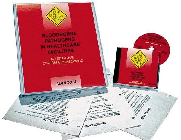 Marcom - Bloodborne Pathogens in Healthcare Facilities, Multimedia Training Kit - 45 min Run Time CD-ROM, English & Spanish - All Tool & Supply