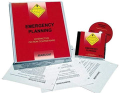 Marcom - Emergency Planning, Multimedia Training Kit - CD-ROM, English - All Tool & Supply