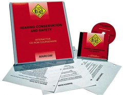 Marcom - Hearing Conservation and Safety, Multimedia Training Kit - 45 min Run Time CD-ROM, English & Spanish - All Tool & Supply