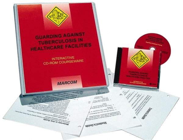 Marcom - Guarding Against Tuberculosis in Healthcare Facilities, Multimedia Training Kit - 45 min Run Time CD-ROM, English & Spanish - All Tool & Supply