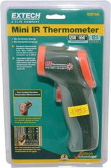 Extech - -50 to 650°C (-58 to 1200°F) Infrared Thermometer - 12:1 Distance to Spot Ratio - All Tool & Supply