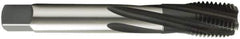 OSG - 3/4-16 UNF 4 Flute 2B Modified Bottoming Spiral Flute Tap - Vanadium High Speed Steel, Oxide Finish, 110mm OAL, Right Hand Flute, Right Hand Thread, Series 13014 - All Tool & Supply