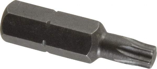 Apex - 5/16" Drive T27 Torx Screwdriver Bit - 1-1/2" OAL, Insert Bit - All Tool & Supply