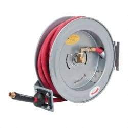 PRO-SOURCE - 35' Spring Retractable Hose Reel - 300 psi, Hose Included - All Tool & Supply