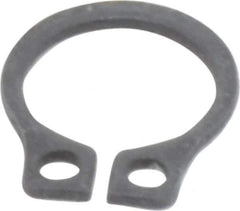 Value Collection - 0.23" Groove Diam, 1/4" Shaft Diam, Phosphate Spring Steel, Snap External Retaining Rings - 0.029" Groove Width, 0.025" Ring Thickness - All Tool & Supply