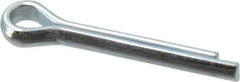 Value Collection - 5/32" Diam x 1" Long Extended Prong Cotter Pin - Grade 2, Zinc-Plated, Steel - All Tool & Supply