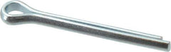 Value Collection - 5/32" Diam x 1-1/2" Long Extended Prong Cotter Pin - Grade 2, Zinc-Plated, Steel - All Tool & Supply