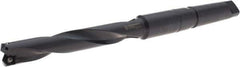 Allied Machine and Engineering - Series 2, 1 to 1-3/8" Diam, 4MT Taper Shank, Helical Flute Spade Drill - 6-1/2" Max Depth, 9-3/4" Body Length, 14-5/32" OAL, Extended Length, Through Coolant - All Tool & Supply