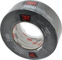 3M - 2" x 55m Black Duct Tape - 8.1 mil, Rubber Adhesive, Polyethylene Film Backing, 32 Lb/ln Tensile Strength, 200°F Max, Series 3900 - All Tool & Supply