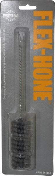 Brush Research Mfg. - 1-1/8" Bore Diam, 120 Grit, Silicon Carbide Flexible Hone - Fine, 8" OAL - All Tool & Supply