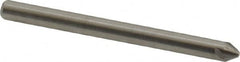 Hertel - 1/8" Head Diam, 1/8" Shank Diam, 4 Flute 60° Solid Carbide Countersink - All Tool & Supply