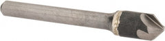 Hertel - 3/8" Head Diam, 1/4" Shank Diam, 4 Flute 90° Solid Carbide Countersink - All Tool & Supply