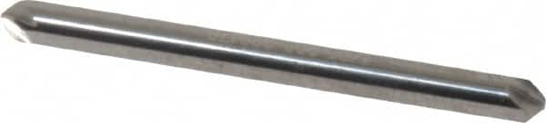 Hertel - 1/8" Head Diam, 1/8" Shank Diam, 6 Flute 90° Solid Carbide Countersink - All Tool & Supply