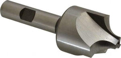 Hertel - 7/16" Radius, 1-1/4" Mill Diam, 3 Flute Cobalt Corner Rounding End Mill - Single End, Uncoated, 3-1/2" OAL, 1/2" Shank Diam - All Tool & Supply