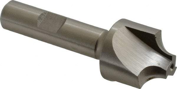 Hertel - 9/32" Radius, 1" Mill Diam, 3 Flute Cobalt Corner Rounding End Mill - Single End, Uncoated, 3" OAL, 1/2" Shank Diam - All Tool & Supply