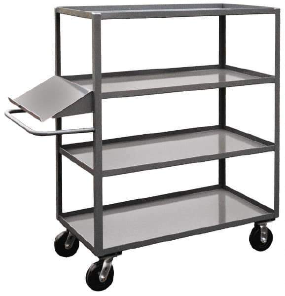 Jamco - 3,000 Lb Capacity, 24" Wide x 48" Long x 60" High Order Picking Cart - 4 Shelf, Steel - All Tool & Supply