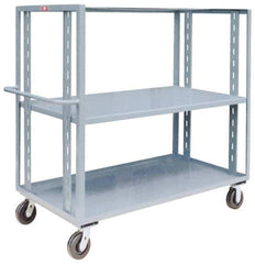 Jamco - 3,000 Lb Capacity, 30" Wide x 60" Long x 57" High Multi-Level Cart - 2 Shelf, Steel - All Tool & Supply