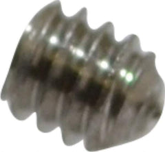 Value Collection - M2x0.40 Metric Coarse, 2mm OAL, Cup Point Set Screw - Grade 18-8 & Austenitic A2 Stainless Steel, 0.9mm Key - All Tool & Supply