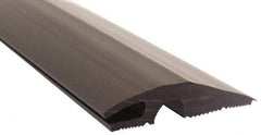 Pemko - 36" Long x 3-7/16" Wide x 3/4" High, Carpet-VCT Vinyl Threshold - Vinyl Black Finish - All Tool & Supply