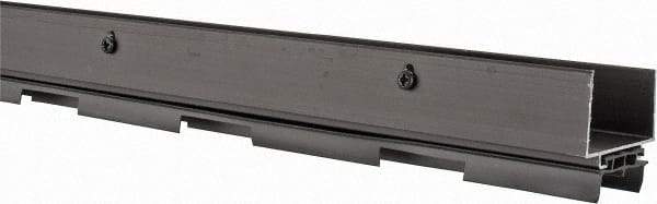 Pemko - Door Bottom Shoe Sweeps & Seal - Vinyl, 1-13/16" High, Dark Bronze Anodized Aluminum Coated - All Tool & Supply