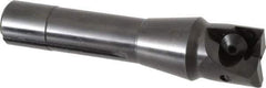 Value Collection - 1-1/4" Cut Diam, 0.656" Max Depth of Cut, 5-37/64" OAL, Indexable Square Shoulder End Mill - TPC 32..., TPG 32., TPU 32. Inserts, R8 - All Tool & Supply