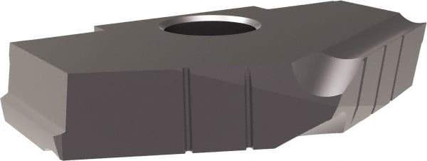 Allied Machine and Engineering - 2-3/4" Diam x 7/16" Thick, Seat Code E, 130° Included Angle Spade Drill Insert - TiAlN Coated, High Speed Steel, Series E - All Tool & Supply