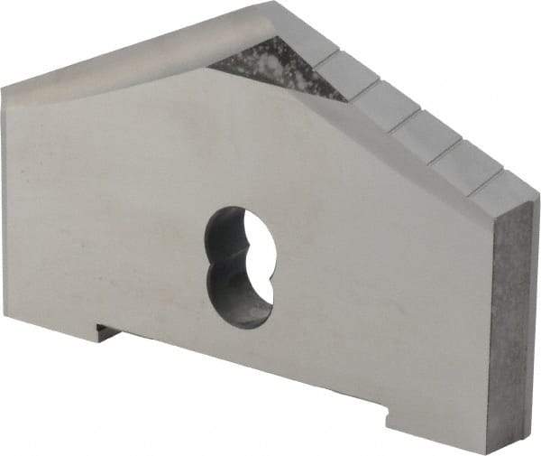 Allied Machine and Engineering - 6" Diam x 11/16" Thick, Seat Code H, 130° Included Angle Spade Drill Insert - Uncoated Powdered Metal, Powdered Metal, Series H - All Tool & Supply