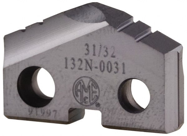 Allied Machine and Engineering - 3/4" Diam 132° Seat Size 1 Spade Drill Insert - All Tool & Supply