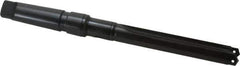 Allied Machine and Engineering - Series 2, 31/32 to 1-3/8" Diam, 4MT Taper Shank, Straight Flute Spade Drill - 5-3/8" Max Depth, 8-19/64" Body Length, 12-25/32" OAL, Intermediate Length, Through Coolant - All Tool & Supply