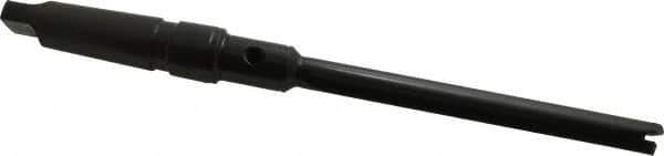 Allied Machine and Engineering - Series 1, 45/64 to 15/16" Diam, 4MT Taper Shank, Straight Flute Spade Drill - 6-3/4" Max Depth, 9-43/64" Body Length, 14-5/32" OAL, Standard Length, Through Coolant - All Tool & Supply