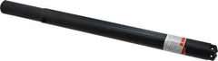 Allied Machine and Engineering - Series 3, 1-13/32 to 1-7/8" Diam, 1-1/4" Diam Straight Shank, Straight Flute Spade Drill - 13-3/4" Max Depth, 15-3/16" Body Length, 19" OAL, Extended Length, Through Coolant - All Tool & Supply